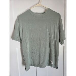 Rag & Bone New York Sage Green Short Sleeve Crew Neck T-Shirt XS